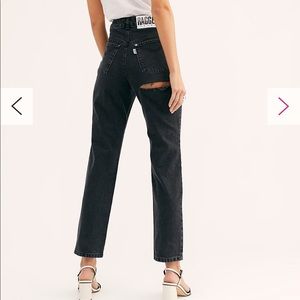 FREE PEOPLE RAGGED JEANS